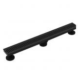 $105 ELAN 24 IN LINEAR SHOWER DRAIN IN MATTE BLACK