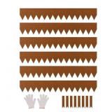 STEEL LANDSCAPE EDGING 6-PACKS 40 X 6 X 0.06 IN. W