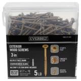 #9 X 3 IN. STAR DRIVE FLAT HEAD EXTERIOR WOOD SCRE