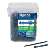 1/4 IN. X 3-1/4 IN. HEX-WASHER-HEAD CONCRETE ANCHO