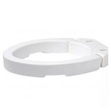 CAREX HEALTH BRANDS HINGED ELONGATED TOILET SEAT R