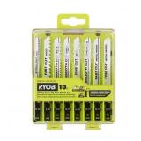 1 LOT (1) ALL PURPOSE JIG SAW BLADE SET (10-PIECE)