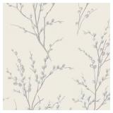 1 LOT OF 2- WILLOW OFF WHITE AND STEEL UNPASTED RE