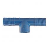 3/4 IN. X 1/2 IN. BARB INSERT BLUE TWISTER POLYPRO