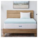 $135 3 IN. GEL AND ALOE INFUSED MEMORY FOAM TOPPER