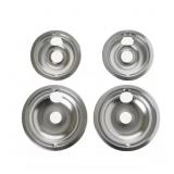 CHROME RANGE DRIP BOWL (GE) (4-PACK)