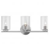 CHAMPLAIN 22.375 IN. 3-LIGHT BRUSHED NICKEL MODERN
