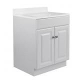 $275 WYNDHAM 24 IN. W X 21 IN. D BATH VANITY IN WH