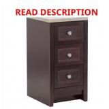 DELRIDGE CHOCOLATE LINEN CABINET