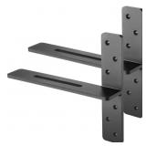 VEVOR T SHELF BRACKET 2 PIECE 200 LBS. WEIGHT CAPA