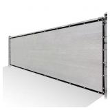 5 FT. X 12 FT. GREY PRIVACY FENCE SCREEN MESH FABR
