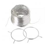 8 FT. X 4 IN. UL FLEXIBLE FOIL DRYER DUCT