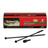 FASTENMASTER TIMBERLOK 8 IN. L HEX E-COAT COARSE S