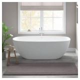 SPLENDOR 24 IN. X 72 IN. GRAY 100% COTTON TUFTED 3