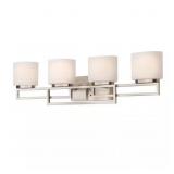 $114 HOME DECORATORS COLLECTION TUSTNA 4-LIGHT BRU