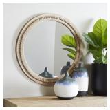 $300 GRAYSON LANE 28-IN W X 28-IN H ROUND BROWN FR