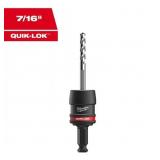 7/16 IN. SHANK QUIK-LOK HOLE SAW ARBOR SET