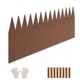 6-PACK 40 IN. X 8 IN. STEEL LANDSCAPE EDGING, PRE-