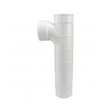 4 IN. TANK TEE 18 IN. LONG BAFFLE WHITE NSF
