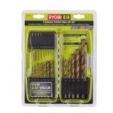 TITANIUM COATED DRILL BIT SET (21-PIECE)