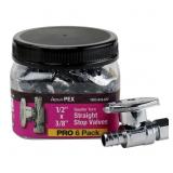 APOLLO 1/2 IN. PEX BARB IN TO X 3/8 IN. COMPRESSIO