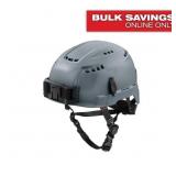 BOLT GRAY TYPE 2 CLASS C VENTED SAFETY HELMET
