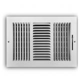 EVERBILT 12 IN. X 8 IN. 3-WAY STEEL WALL/CEILING R