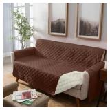75 IN. X 88 IN. CHOCOLATE POLYESTER DOUBLE SIDE LO