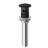 BATHROOM SINK POP-UP DRAIN WITH OVERFLOW IN MATTE