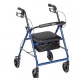 ROLLATOR ROLLING WALKER WITH 6 IN. WHEELS, FOLD UP