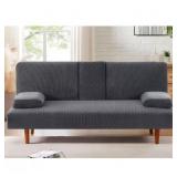 $108 ANGEL SAR 4-PIECE GRAY POLYESTER STRETCH FUTO