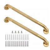 $147 24 IN. SHOWER GRAB BAR IN GOLD, 304 STAINLESS