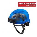$150 BOLT BLUE TYPE 2 CLASS C VENTED SAFETY HELMET