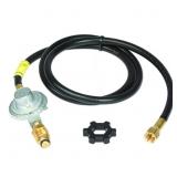 MR. HEATER 3/8 IN. D X 5 FT. L BRASS/PLASTIC HOSE