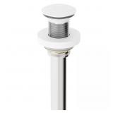 1 LOT OF 1-VESSEL BATHROOM SINK POP-UP DRAIN AND M