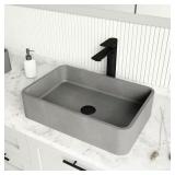 $170 CORDOBA GOTHIC GRAY CONCRETO STONE 20 IN. L X