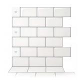 12 IN. X 12 IN. PEEL AND STICK VINYL SUBWAY BACKSP