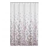 70 IN. X 72 IN. SYLVIA LEAVES PRINTED FAUX SILK FA