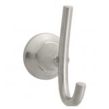 CONSTRUCTOR SINGLE ROBE HOOK IN BRUSHED NICKEL