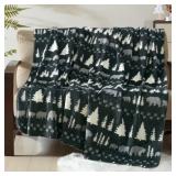 60 IN. X 80 IN. OVERSIZED GREY BEAR ULTRA SOFT THR
