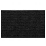 CHEVRON RIB CHARCOAL 4 FT. X 6 FT. COMMERCIAL DOOR