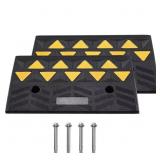 RUBBER CURB RAMP 2 PACK, 5 IN. RISE HEIGHT HEAVY-D