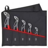 $146 COBRA PLIERS SET WITH TOOL ROLL (5-PIECE)