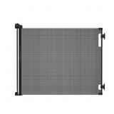 33 IN. TALL X 71 IN. W RETRACTABLE BABY GATE BLACK