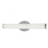 $124 SIBLEY 24 IN. 1-LIGHT CHROME LED BATHROOM VAN