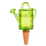 1 LOT OF 2-8 OZ. NELLY M GREEN TRANSLUCENT PLASTIC