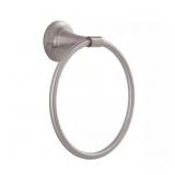 CONSTRUCTOR TOWEL RING IN BRUSHED NICKEL