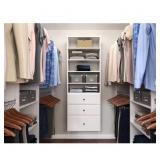 $354 PREMIER 25 IN. W WHITE WOOD CLOSET TOWER