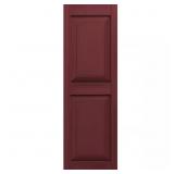 12 IN. X 35 IN. RAISED PANEL VINYL EXTERIOR SHUTTE