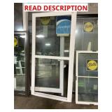 36X72-IN JELD-WEN SINGLE HUNG VINYL WINDOW
